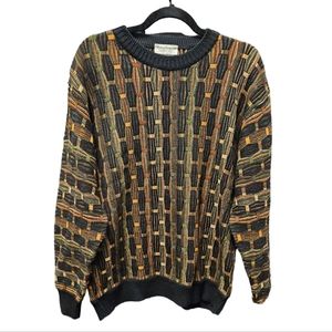 Vintage Norm Thompson Coogi Style 90's Textured Sweater Men's XL Made In Italy